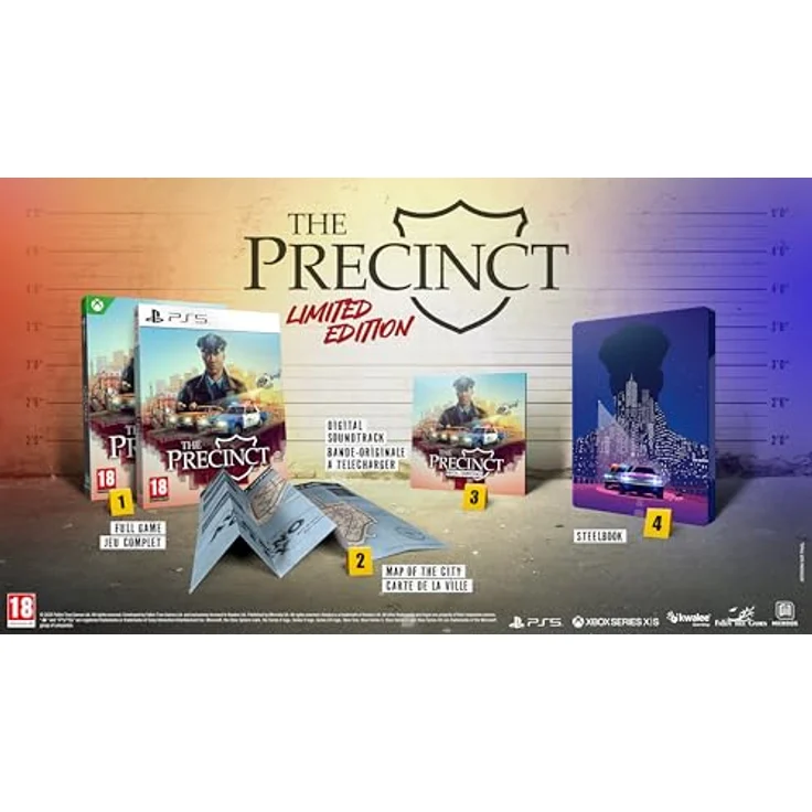 MICROÏDS THE PRECINCT - LIMITED EDITION Xbox Series X, Action-Adventure Spiel mit Sandbox-Umgebung und Fahrzeugverfolgungen – Bild 2