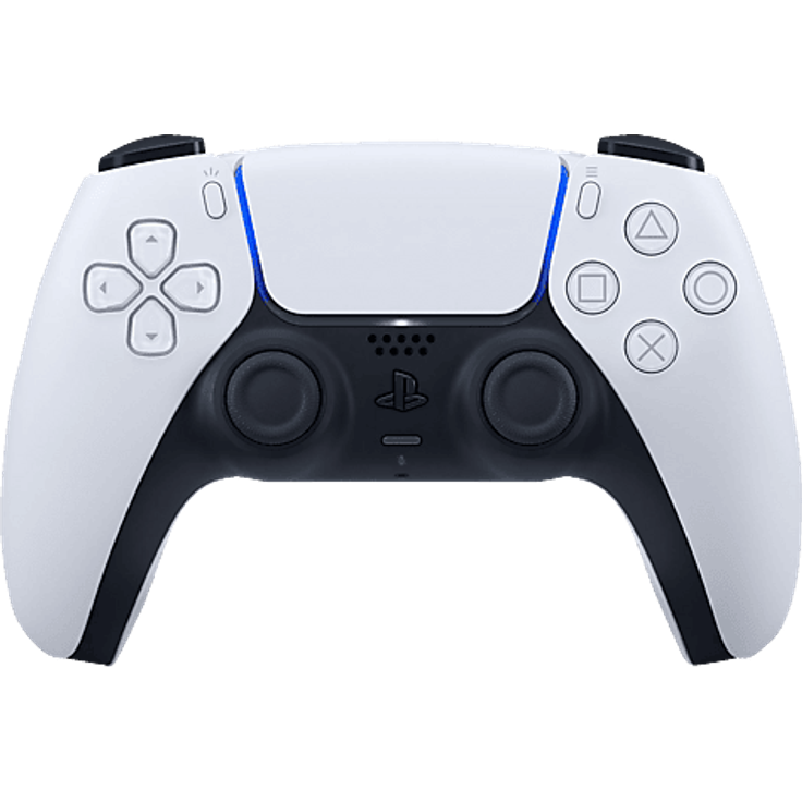 SONY DualSense® Wireless Gaming Controller Weiß, haptisches Feedback, adaptive Trigger, integriertes Mikrofon, PC- und Mobilgeräte-kompatibel