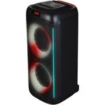 Denver BPS-458 BT Party Lautsprecher schwarz (4 h, Akkubetrieb), Bluetooth Lautsprecher