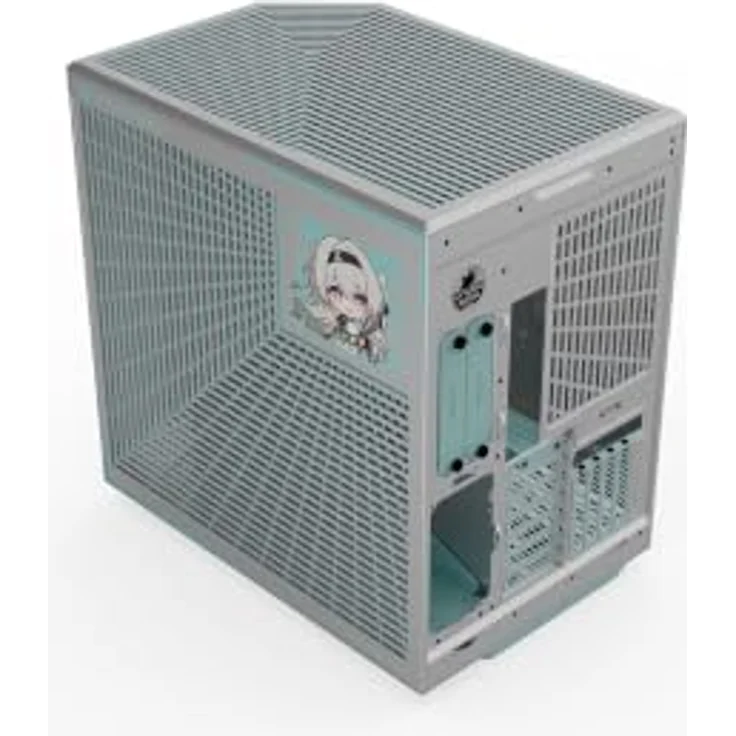 HYTE Y70 Firefly Edition, ATX Mid-Tower-Gehäuse mit Tempered Glass, hohe Kühlkapazität für 10 Lüfter – Bild 6