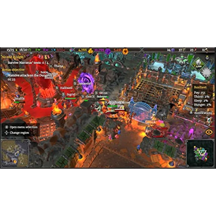 Kalypso Dungeons 3, Nintendo Switch Game mit strategischem Gameplay und Dungeon-Management – Bild 2