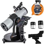 Celestron 22480 StarSense Explorer 114 mm Dobson-Tischteleskop, Smartphone-App-fähig mit StarSense-App, Echtzeitortung von Nebel, Planeten, etc. – iPhone/Android kompatibel