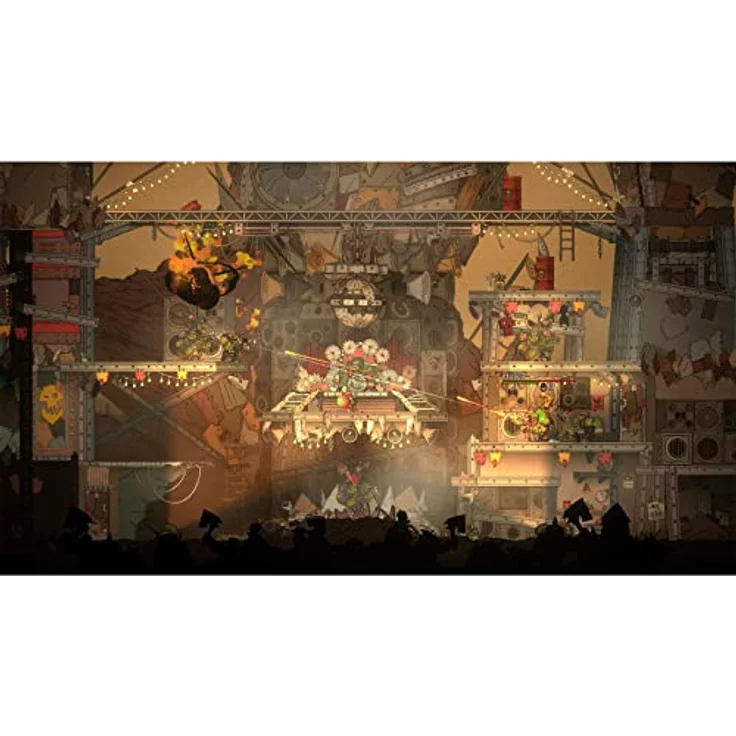 ININ Warhammer 40,000: Shootas, Blood and Teef Collector’s Edition, limitiert auf 2.500 nummerierte Exemplare, Nintendo Switch, handgezeichnetes 2D-Side-Scroller-Action-Abenteuer – Bild 5