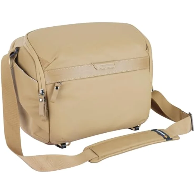 Vanguard Veo Metro S7l Bg, Kamera Schultertasche mit 7 l Volumen, wasser- und UV-beständig, beige – Bild 6