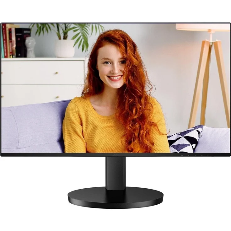 AOC 24B3CF2 Monitor 24" IPS, Full HD, 100Hz, USB-C 65W, höhenverstellbar, VESA, 4ms Reaktionszeit, energieeffizient – Bild 1