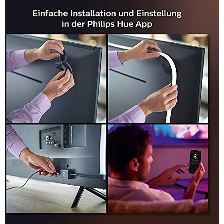 Philips Hue Play Gradient 55 Zoll Lightstrip, 16 Mio. Farben - Preisvergleich – Bild 8