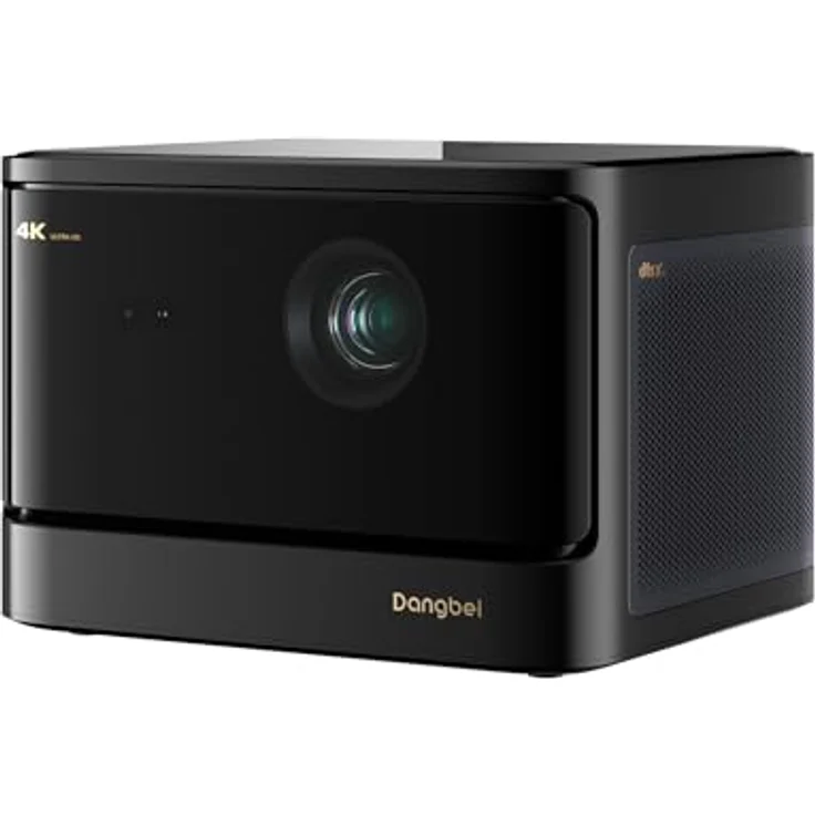 Dangbei Mars Pro 2 Laser Projektor Beamer, 4K UHD mit Google TV und Netflix in Schwarz – Bild 1