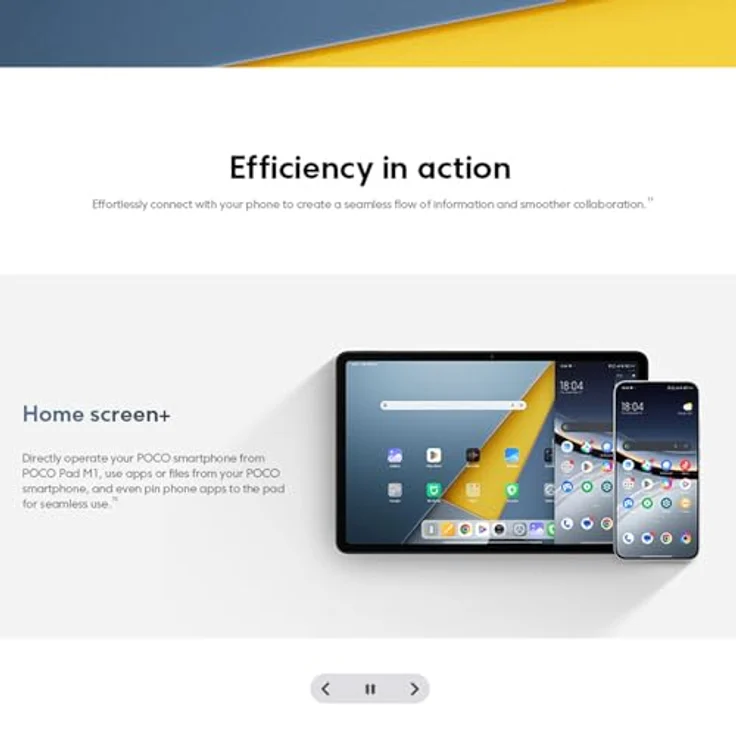 Xiaomi Poco Pad M1 Tablet 12,1" 2,5K Display, 8GB RAM, 256GB Speicher, Wifi, Grau – Bild 8