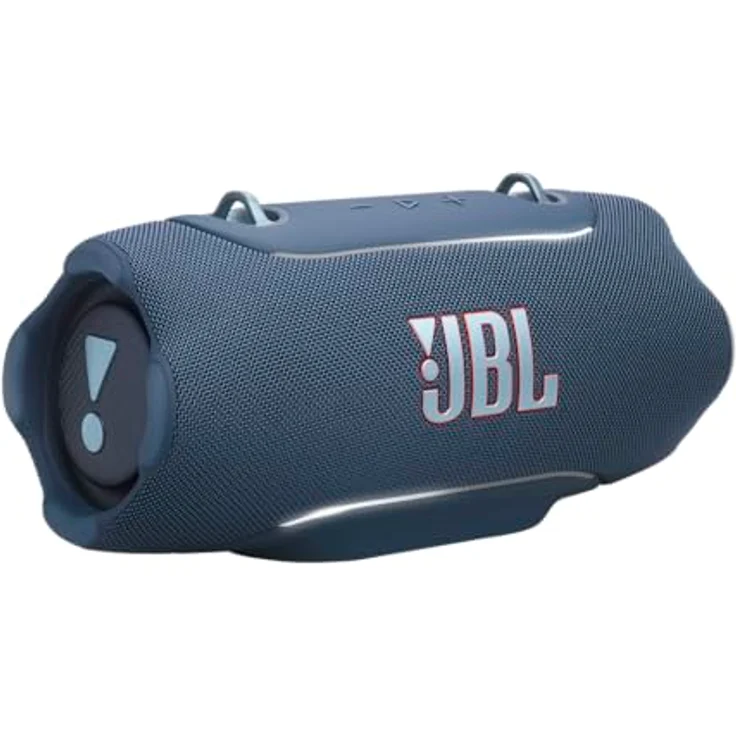 JBL Xtreme 5, Tragbarer Bluetooth-Lautsprecher mit JBL Pro Sound, IP68 wasserdicht, Schultergurt, integrierter Powerbank, bis zu 28 Stunden Wiedergabezeit, Blau – Bild 1