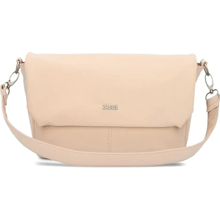 Zwei Mademoiselle.M Messenger, Laptop-Tasche mit 33 cm Fach, gelb, 100% Polyurethan – Bild 5