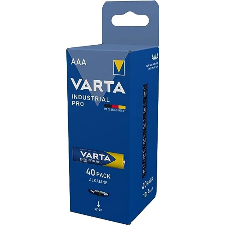 VARTA Industrial Batterie AAA Micro Alkaline Batterien LR03, 40er pack – Bild 2
