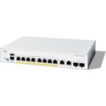 Cisco Catalyst 1200-8FP-2G-Smart-Switch, 8-Port-GE, vollständiges PoE, 2 x 1-GE-Kombi, eingeschränkter Lebenszeitschutz (C1200-8FP-2G)