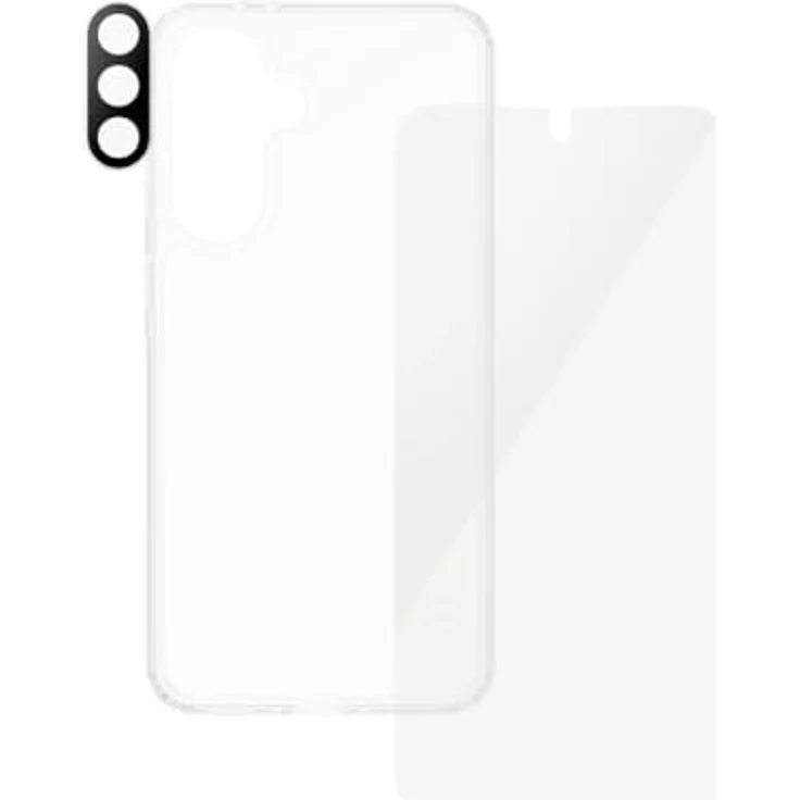 Care by PanzerGlass Flagship 3-in-1 Set für Samsung Galaxy A36 5G, Displayschutz mit Fallschutz, Kratzfestigkeit und EasyAligner Installation – Bild 4