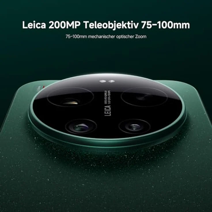 Xiaomi 17 Ultra 16+512GB Starlit Green (512 GB, Green, 6.90", 5G), Smartphone, Grün – Bild 8