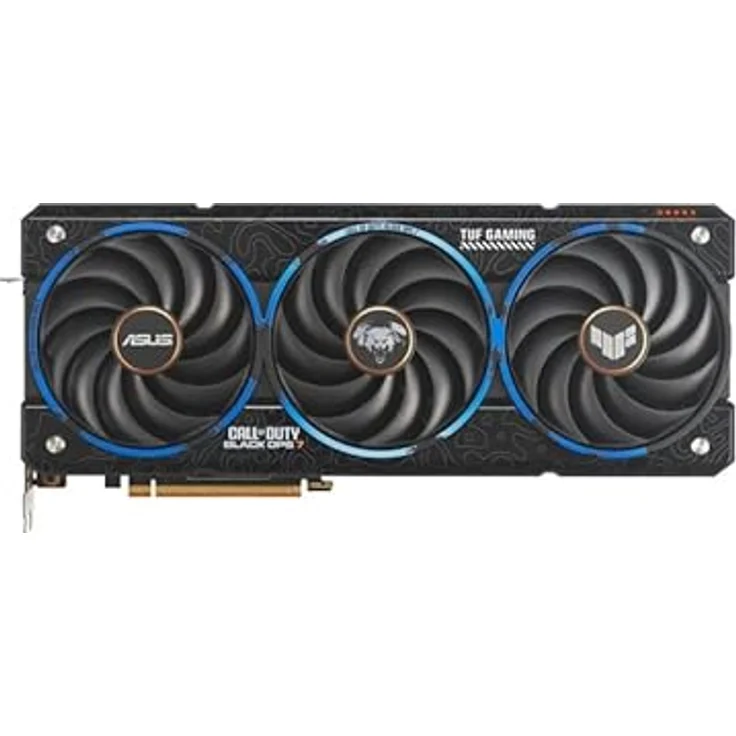 ASUS TUF Gaming Radeon RX 9070 XT COD BO7 Special Edition, 16 GB GDDR6, Triple-Fan-Kühlerdesign, 2.540 / 3.080 MHz Game-/Boost-Takt – Bild 2