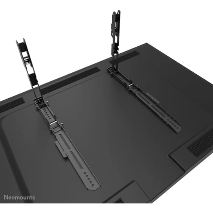 Neomounts Schwerlast-TV-Wandhalterung LEVEL-750 (XL, 125 kg, VESA 600x400), Schwarz – Bild 4