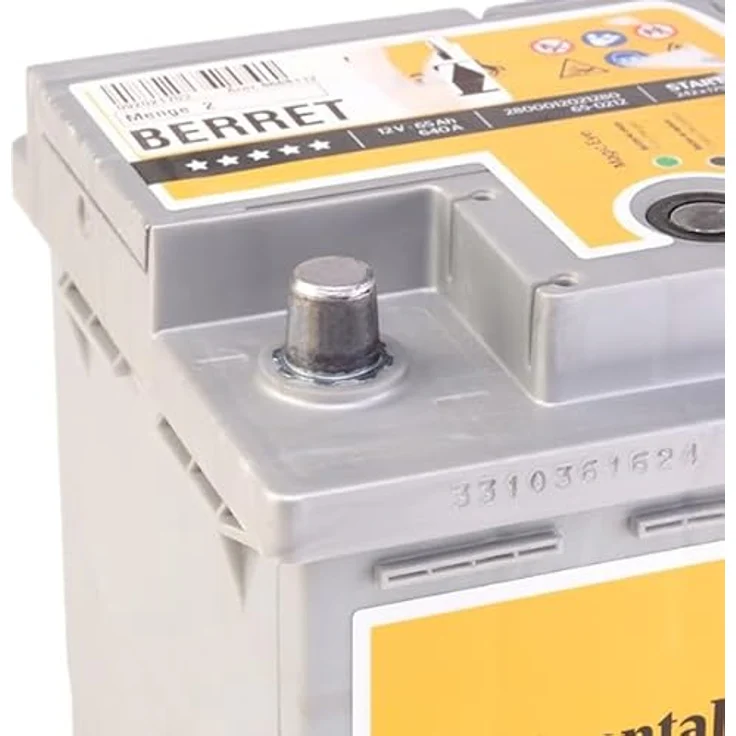 Continental Starterbatterie 12V 65Ah 640A/EN L2, Blei-Kalzium-Batterie für zuverlässigen Kaltstart – Bild 5