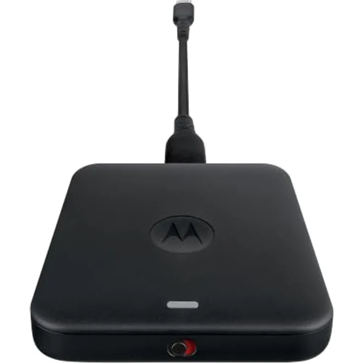 Motorola Drive MA2 Wireless Android Auto Adapter – Wi-Fi 5 GHz, automatische Bluetooth-Verbindung, USB-A und USB-C, Multipoint