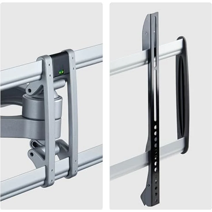 StarTech Robuste, vollbewegliche TV-Wandhalterung für Flachbildschirme bis 100 Zoll, 85 kg, VESA-kompatibel, flaches Design, TAA-zertifiziert – Bild 4