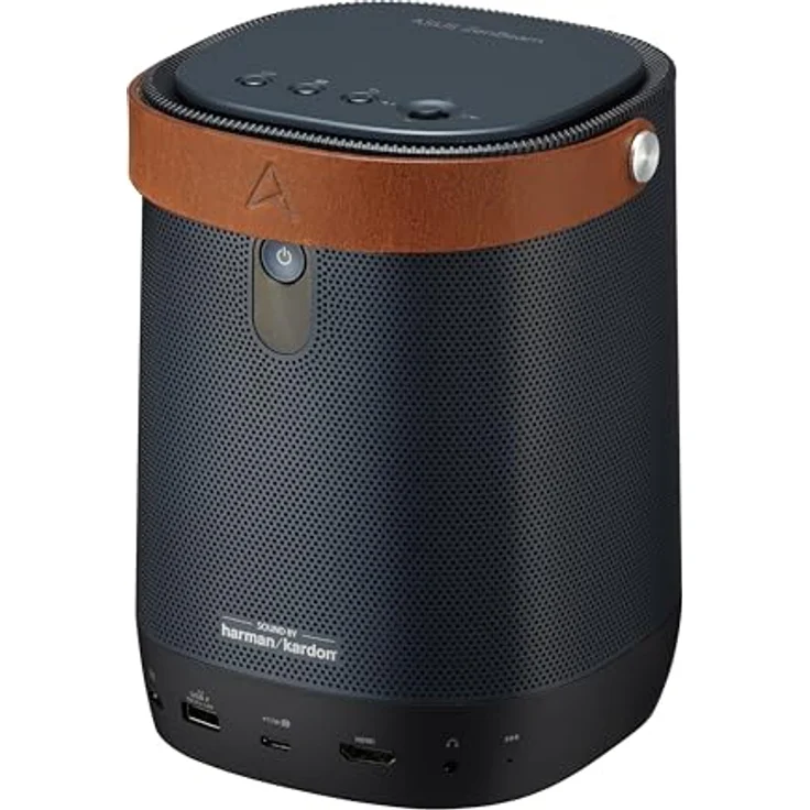 ASUS ZenBeam L2 Smart tragbarer LED Projektor (960 LED Lumen, 1080p, Google zertifizierte Android 12 TV Box, Sound von Harman Kardon, 10 W Lautsprecher, integrierter Akku, ASUS Light Wall) – Bild 5