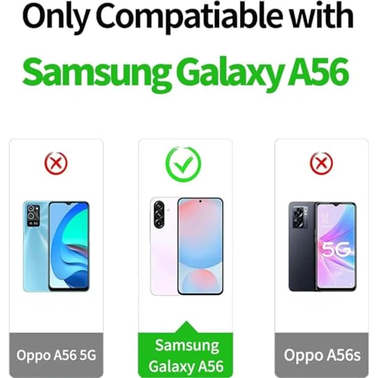 LeYi Handyhülle für Samsung Galaxy A56 5G, TPU Silikon Galvanik mit Herz Muster, Stoßfest, Kratzfest, inkl. 2 Schutzfolien, Rosa – Bild 2