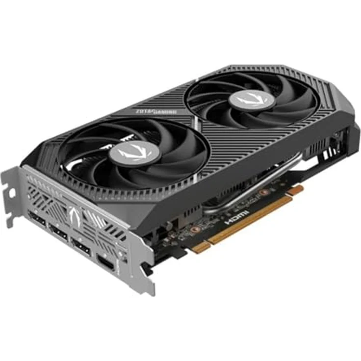 ZOTAC RTX 5060 Twin Edge OC, 8 GB GDDR7 Grafikkarte mit HDMI und 3x DisplayPort, kompakte Bauform für SFF-Systeme – Bild 2