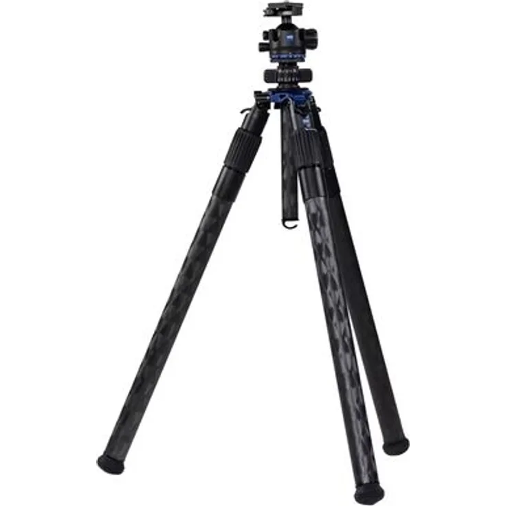 Zeiss Pro-Series Stativ-Kit Max-Duty L, ultrastabiles Stativ mit 30 kg Traglast und 184 cm Höhe, Inverted Leg Design, Toray-Carbon mit 10-lagigem Kreuzgewebe