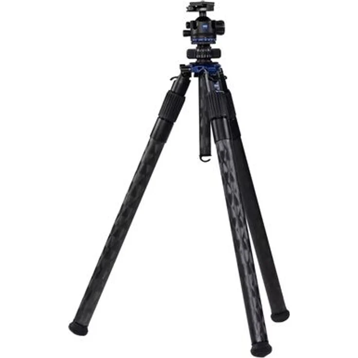 Zeiss Pro-Series Stativ-Kit Max-Duty L, ultrastabiles Stativ mit 30 kg Traglast und 184 cm Höhe, Inverted Leg Design, Toray-Carbon mit 10-lagigem Kreuzgewebe