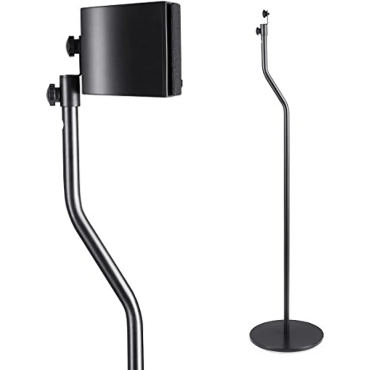 Teufel Lautsprecher Standfuß AC 1001 SP (Paar) Schwarz - Standfuß für Micro-Lautsprecher, Höhe 96 cm, Metallmaterial – Bild 3