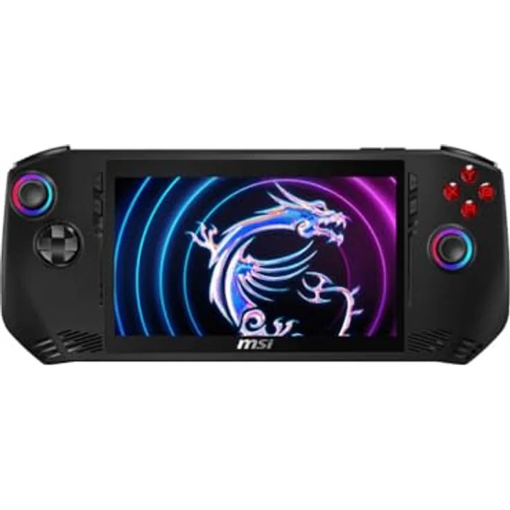 MSI Claw A1M-059 Handheld-Spielekonsole, Core Ultra 7 155H, 120Hz, 16GB RAM, 1TB SSD - schwarz