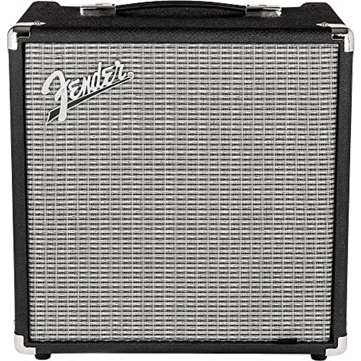 Fender Rumble 25 V3 Combo, Bass Combo Verstärker mit 25 Watt, 3-Band-Klangregelung und Overdrive, schwarzes Tolex