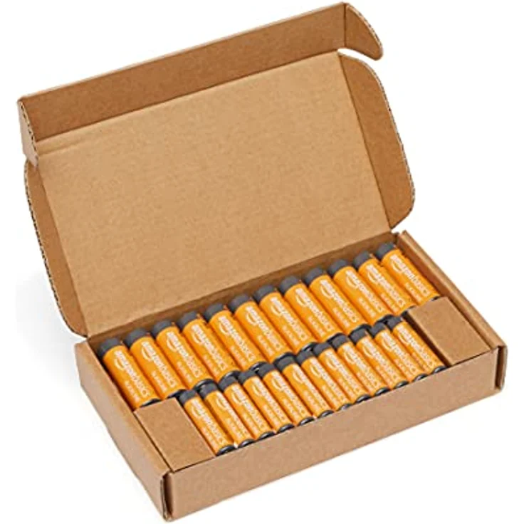 Amazon Basics Leistungsstarke AA- und AAA-Batterien im Vorteilspack, 24 AA-Batterien und 24 AAA-Batterien, 48 Stück – Bild 4