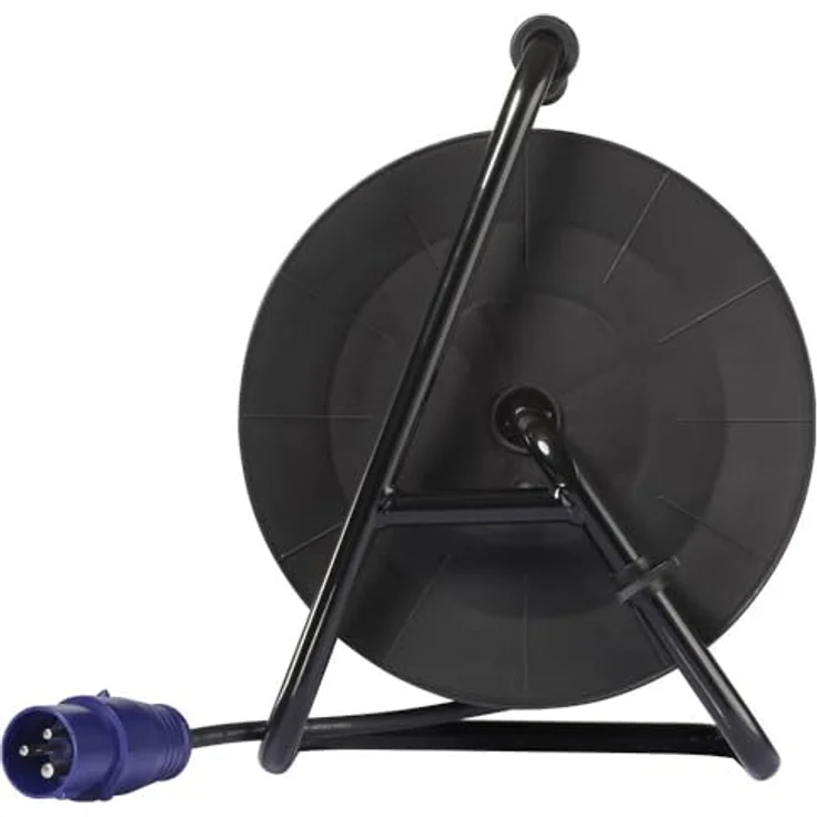 Sygonix SY-6618488 Kabeltrommel 30 m Schwarz CEE-Stecker 16 A 3polig – Bild 3