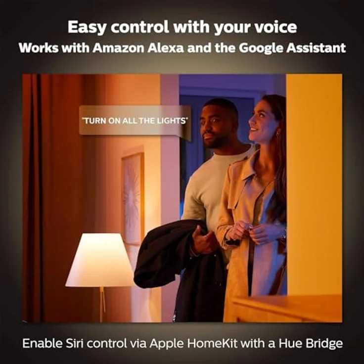 Philips Hue Amaze Bluetooth LED Pendelleuchte 3000lm inkl. Dimmschalter - Schwarz – Bild 7