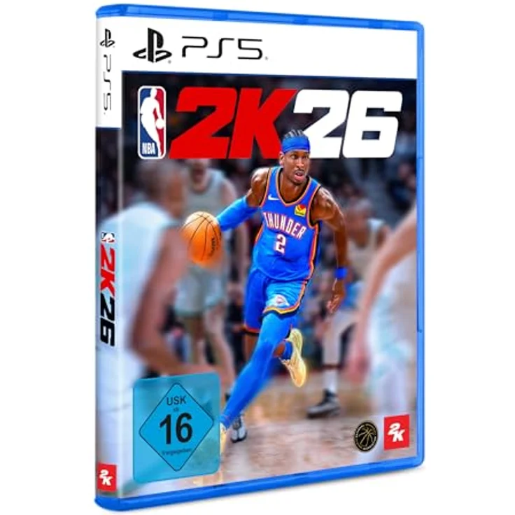 2K NBA 2K26, PS5-Spiel mit ProPLAY-Technologie, Meine KARRIERE, Meine NBA und MyTEAM Modi – Bild 1