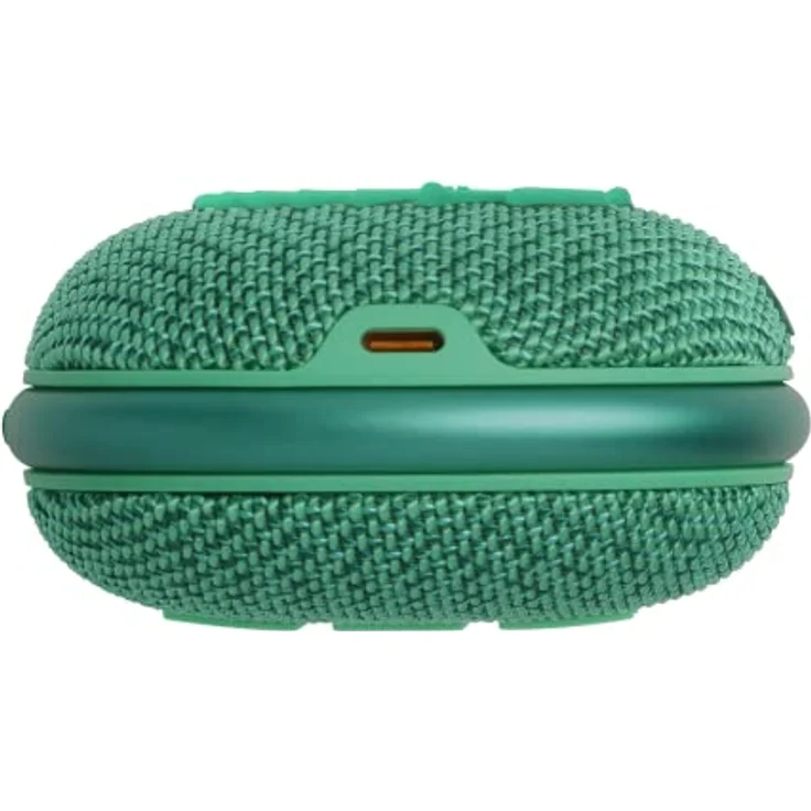 JBL Clip 4 Eco Bluetooth Lautsprecher aus recyceltem Material in Grün – Wasserdichte, tragbare Musikbox mit praktischem Karabiner – Bis zu 10 Stunden kabelloses Musik Streaming – Bild 5