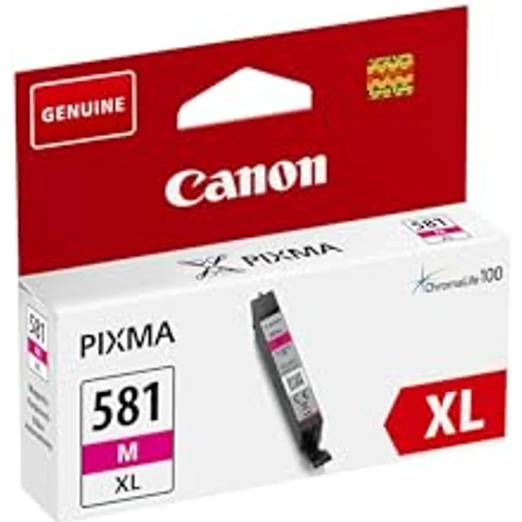 Canon CLI 581 XL MG Original Tintenpatrone Magenta für Pixma Drucker Pixma TR7550 TR8550 TS6150 TS6151 TS8150 TS8151 TS8152 TS9150 TS9155 TS6250 TS6251 TS8250 TS8251 TS8252 TS9550 – Bild 2