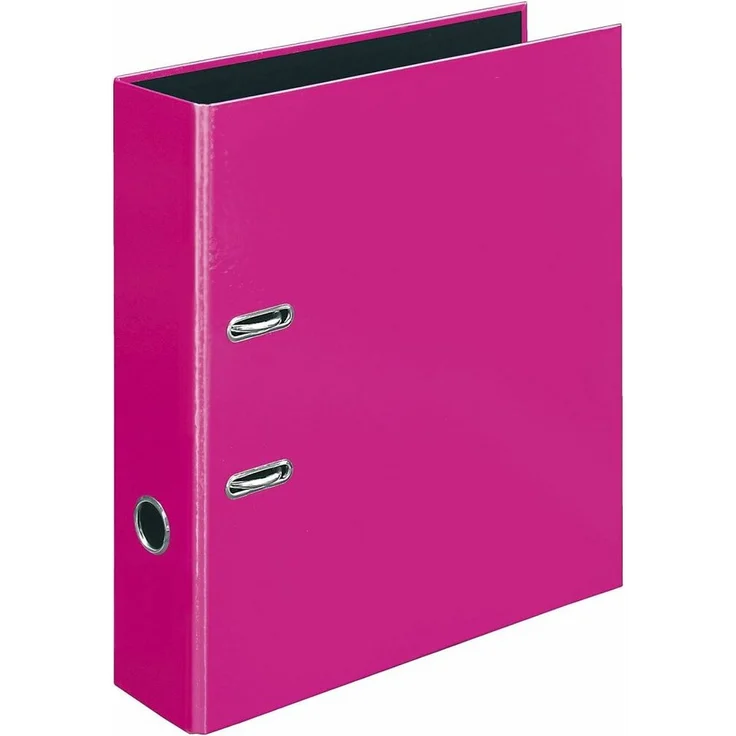 VELOFLEX Präsentationsordner Ordner Velocolor 4142371, A4 70mm breit PP vollfarbig pink – Bild 1