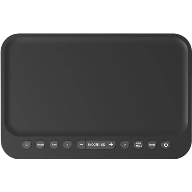 Kenwood CR-ST40DAB-B - Stereo Radiowecker mit 3 Weckzeiten, DAB+, UKW, Bluetooth, USB, Ladefunktion, großes Display, 5-stufig dimmbar, 6 Watt RMS, Stationsspeicher, Schwarz - Preisvergleich – Bild 5