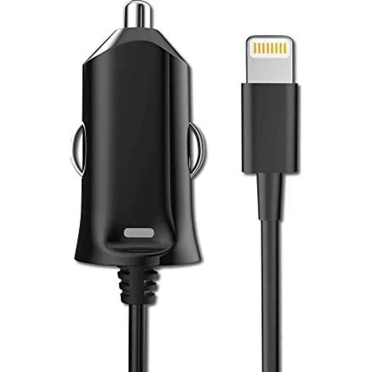 Valueline VLMB39891B10 Auto Schwarz Ladegerät für Mobilgeräte - Ladegeräte für Mobilgeräte (Auto, Gleichstrom, 5 V, 1 m, Schwarz)