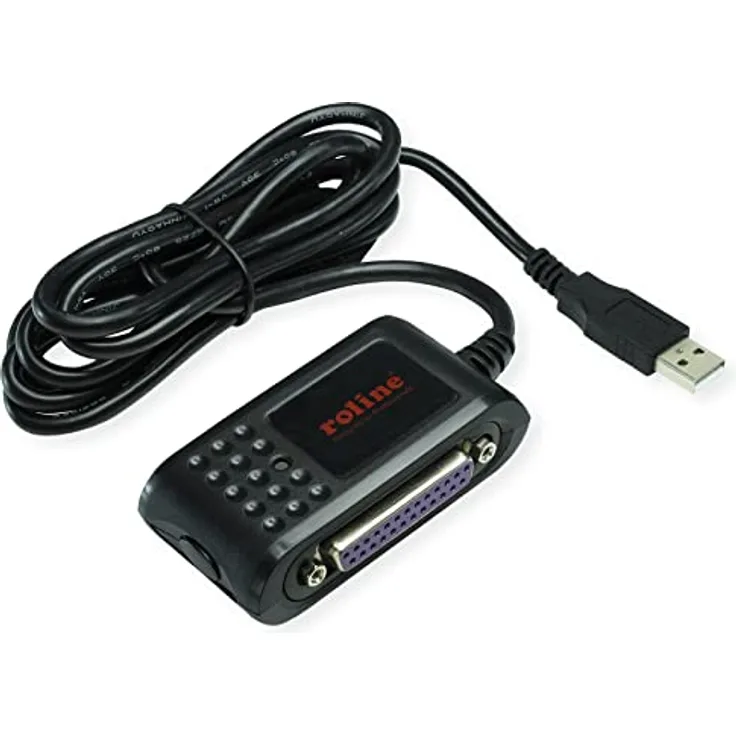 ROLINE Konverter USB/Parallel + Seriell