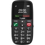 Gigaset GL395, Mobiltelefon mit 2,2 Zoll Display, SOS-Notruftaste, IP44 Schutz, schwarz