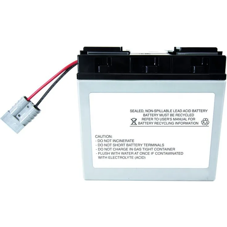 Origin USV-Anlage, 1 x VRLA-Batterie, 2 Zellen, Schwarz/Grau
