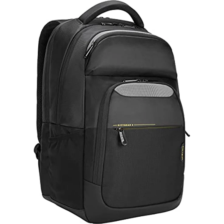 Targus CG3 15.6 Backpack W RAINCOVER - Hochwertiger Laptop-Rucksack mit flexiblem Design, langlebig (Schwarz) – Bild 1