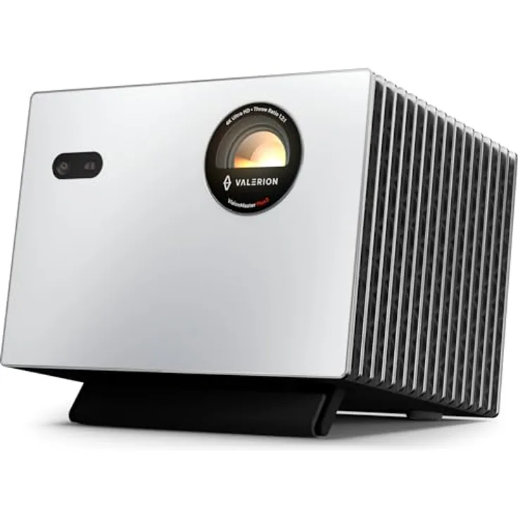 Valerion StreamMaster Plus2 4K Laser Beamer, 4 ms Low-Latency-Gaming, 10000:1 Kontrast, HDR10+, Dolby Vision & Atmos, Google Smart Home kompatibel