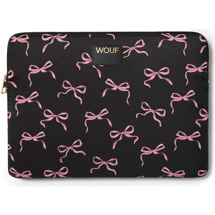Wouf Daily Laptophülle 32.5 cm (14.17"), Notebooktasche aus hochwertigem Polyester, Rosa