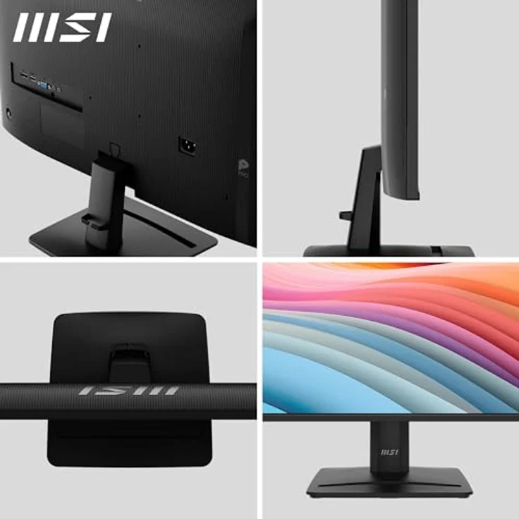 MSI Pro MP275 E2, 27 Zoll Full HD IPS Desktop-Monitor, 120 Hz, randlos, Augenfreundlich, integrierte Lautsprecher, neigbar, HDMI 2.0, DP, D-Sub – Bild 5