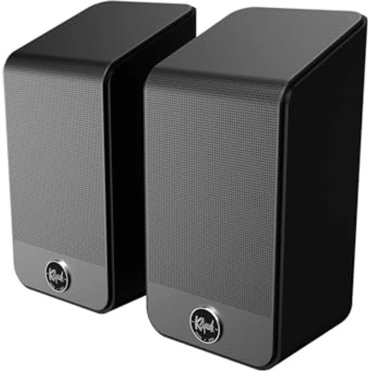 Klipsch Flexus XSURR 200 | Kabellose Dolby Atmos Surround Sound-Lautsprecher, 2.0 Wireless System mit 3-Zoll-Treibern, Ebenholz-Vinyl Design – Bild 2