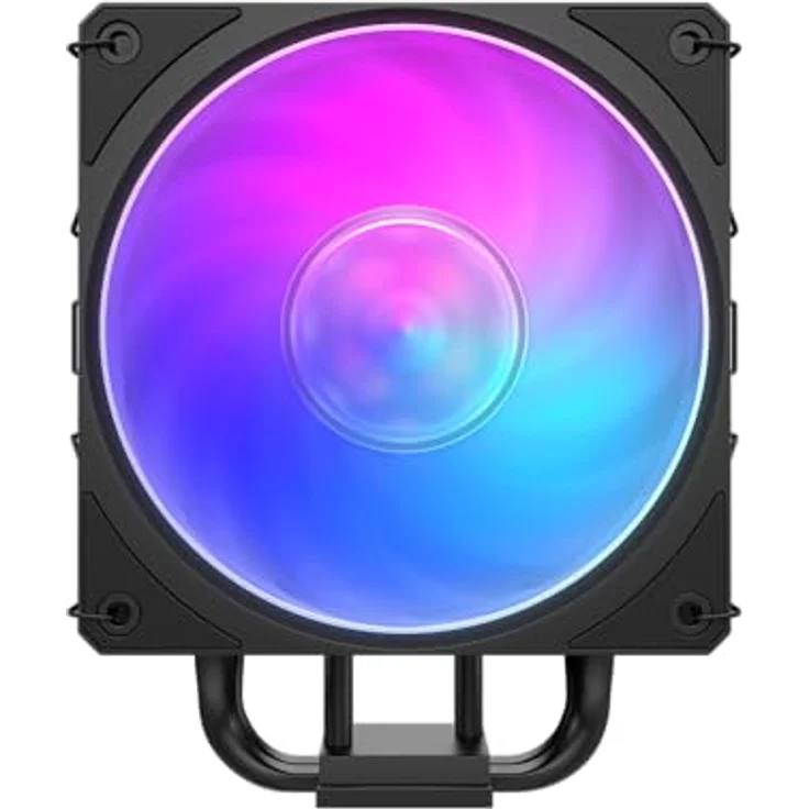 Cooler Master Hyper 212 3DHP Black ARGB, Tower-CPU-Kühler mit 4-Pin PWM und leiser Geräuschentwicklung (22.6 dBA) – Bild 2