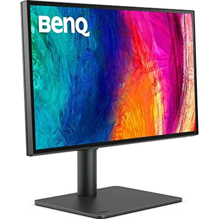 BenQ PD2506Q Grafiker Monitor (AQCOLOR Technologie, 25 Zoll, QHD, IPS, P3-Farbraum, USB-C-Laden, DP / HDMI, KVM, Hardware kalibriert, HDR 400, Höhenverstellbar), MacBook kompatibel – Bild 3
